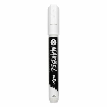 MARBEL marker 4mm wit &ndash; foto van acrylmarker