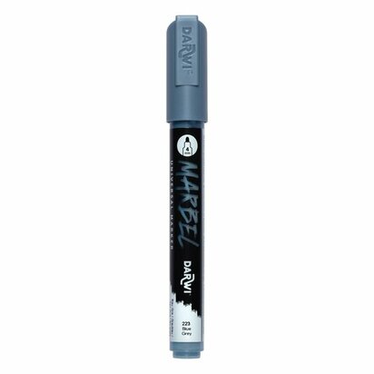 MARBEL marker 4mm blauw grijs &ndash; foto van acrylmarker