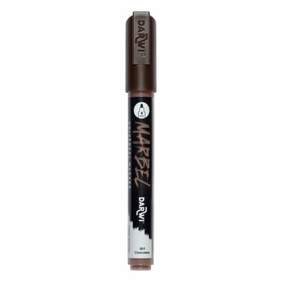 MARBEL marker 4mm chocolade &ndash; foto van acrylmarker