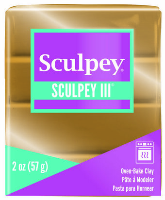 Sculpey III -- Jewelry Gold &ndash; foto van polymeerklei