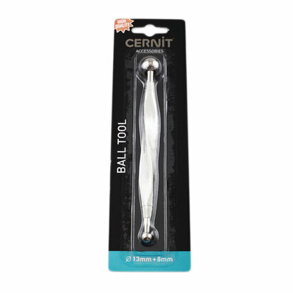 Cernit Ball Tool 13 mm /8 mm &ndash; foto van polymeerklei