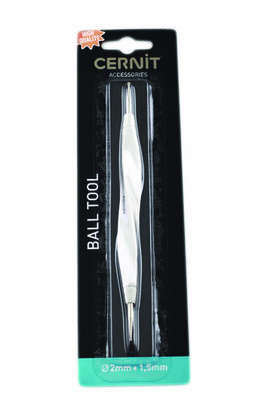 Cernit Ball Tool 1,5mm / 2 mm &ndash; foto van polymeerklei