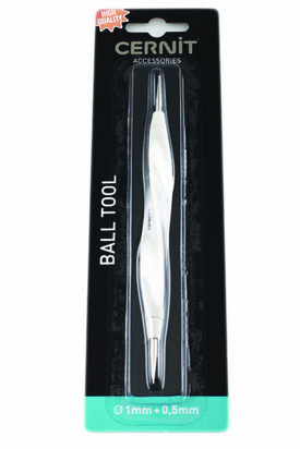 Cernit Ball Tool 0,5mm / 1mm &ndash; foto van polymeerklei