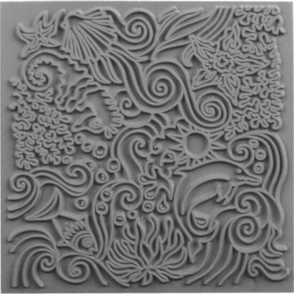 Cernit Texture Mat Under the Sea &ndash; foto van polymeerklei