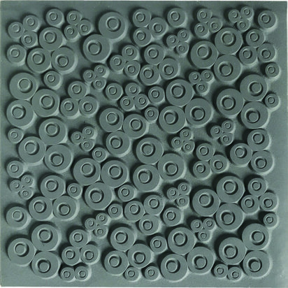 Cernit Texture Mat Contemporary Clovers &ndash; foto van polymeerklei