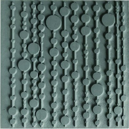 Cernit Texture Mat Pop Curtain &ndash; foto van polymeerklei