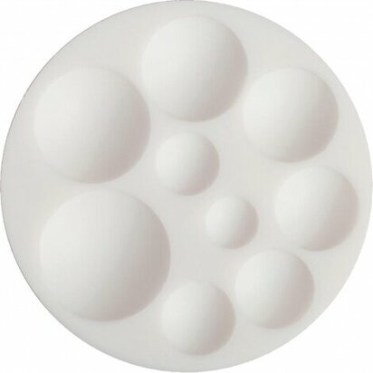 Silicone mould rounds &ndash; foto van mallen