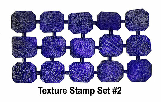 Creature Skin Texture Stamp Set 2 &ndash; foto van mallen