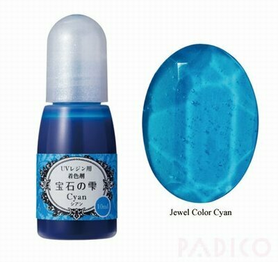 Jewel Color Cyan &ndash; foto van uv-resin