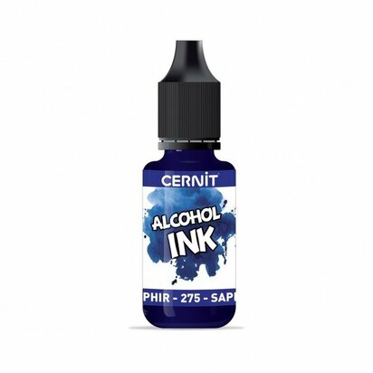 Cernit Alcohol Ink Royal blue 275 &ndash; foto van polymeerklei