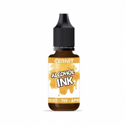 Cernit Alcohol Ink Apricot 755 &ndash; foto van polymeerklei