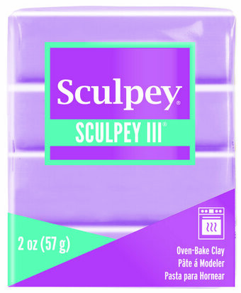 Sculpey III -- Spring Lilac &ndash; foto van polymeerklei