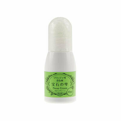 Jewel Color Neon Green &ndash; foto van uv-resin