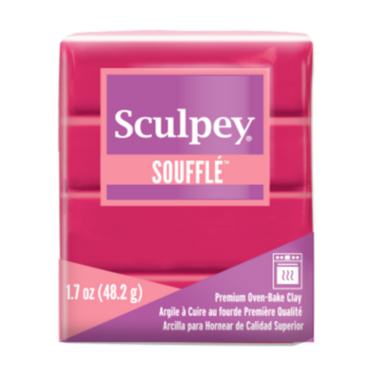 Sculpey Souffl&eacute; -- Raspberry &ndash; foto van polymeerklei