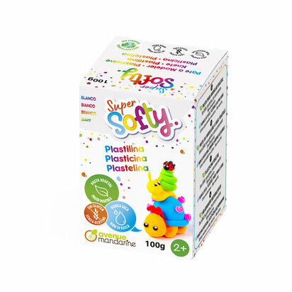 Super Softy Box 100g White &ndash; foto van klei