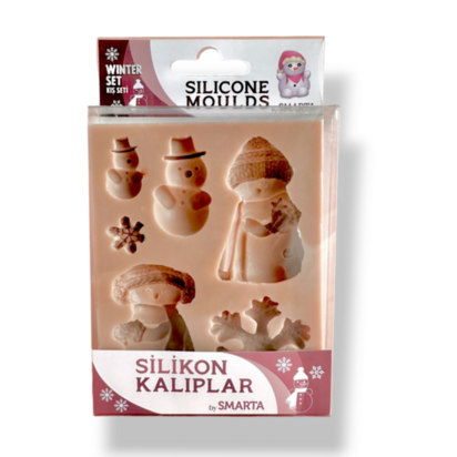 Smarta Silicone Mould &ndash; Winter Set &ndash; foto van mallen
