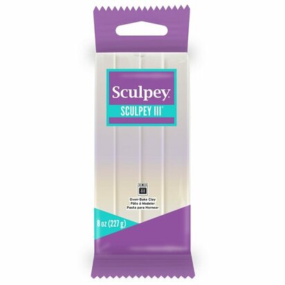 Sculpey III -- Pearl  227 g &ndash; foto van polymeerklei