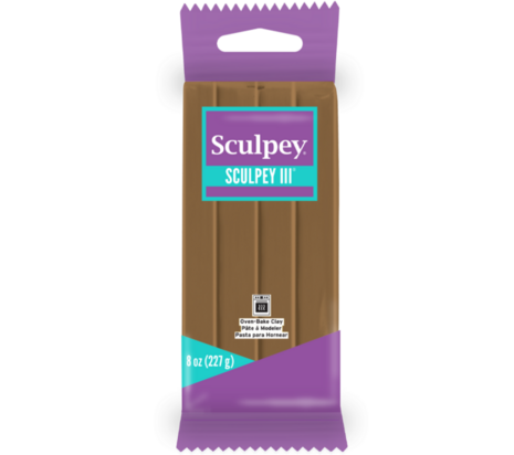 Sculpey III -- Hazelnut  227 g &ndash; foto van polymeerklei