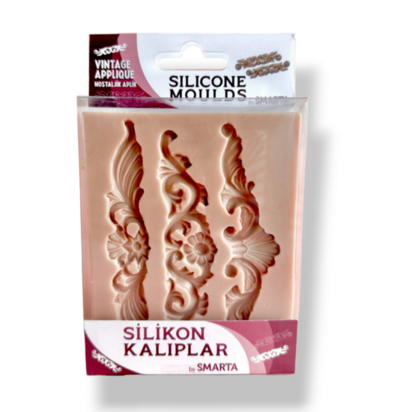 Smarta Silicone Mold - Vintage&nbsp;Applique &ndash; foto van siliconen mal