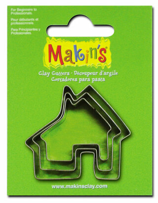 Stainless Steel Cutter House 3 PC Set &ndash; foto van mallen