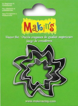 Stainless Steel Cutter Sun 3 PC Set &ndash; foto van mallen