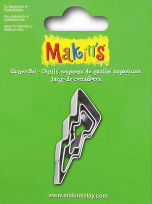 Stainless Steel Cutter Lightning bold 3 PC Set &ndash; foto van mallen