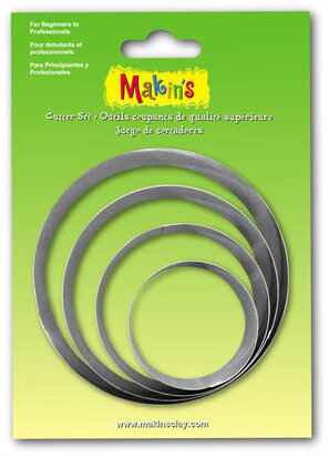 Stainless Steel Cutter Round 4 PC Set &ndash; foto van mallen