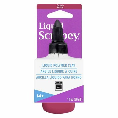 Liquid Sculpey -- Fuschia,   (30 ml) &ndash; foto van polymeerklei