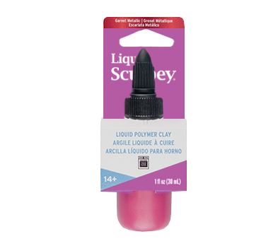 Liquid Sculpey -- Garnet Metallic,   (29 ml) &ndash; foto van polymeerklei