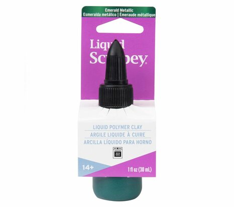 Liquid Sculpey -- Emerald Metallic, (29 ml)