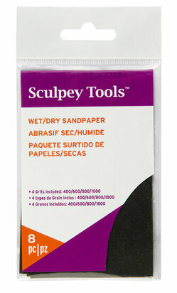 Sculpey Sandpaper Variety Pack &ndash; foto van polymeerklei