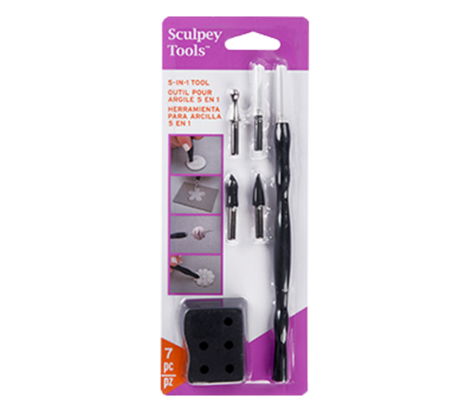 Sculpey 5-in-1 Tool &ndash; foto van polymeerklei