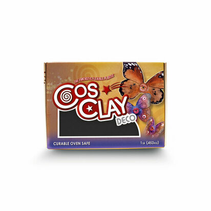 Cosclay Deco Black &ndash; foto van polymeerklei
