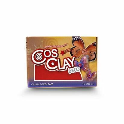 Cosclay Deco Red &ndash; foto van polymeerklei