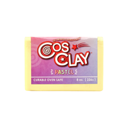 Cosclay DECO:PASTEL - Mellow Yellow &ndash; foto van polymeerklei