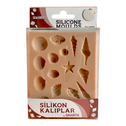 Smarta Silicone Mold - Sea Shells &ndash; foto van siliconen mal