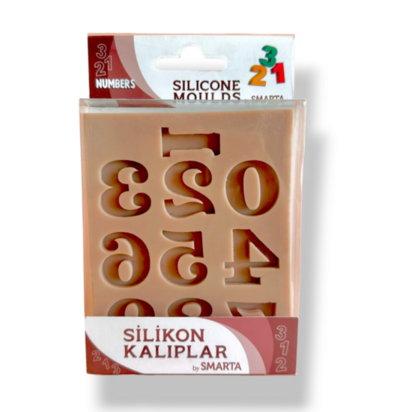 Smarta Silicone Mold - Numbers &ndash; foto van siliconen mal