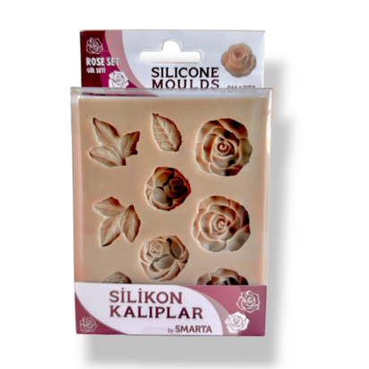 Smarta Silicone Mold - Rose Set &ndash; foto van siliconen mal