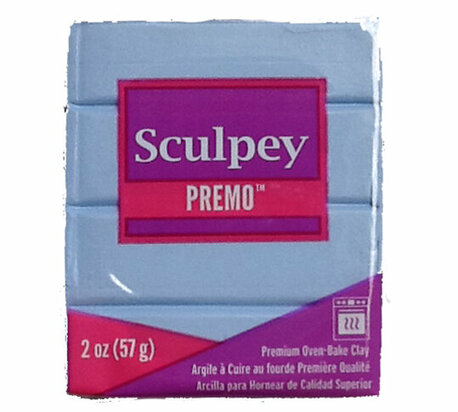 Sculpey Premo -- Pale Blue &ndash; foto van polymeerklei