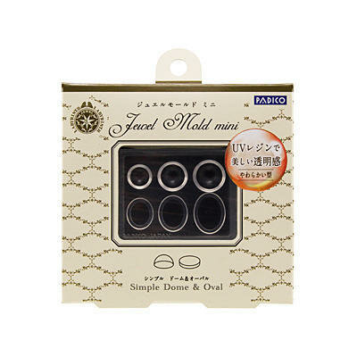 Jewel Mold Mini Simple Dome & Oval