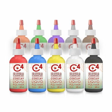 Cosclay Flexflo Deco Red [60ml]