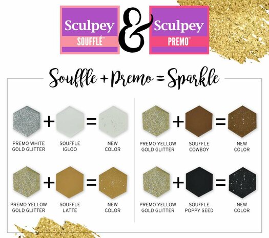 Sculpey Premo + Soufflé Multipack, 24 x 28 g