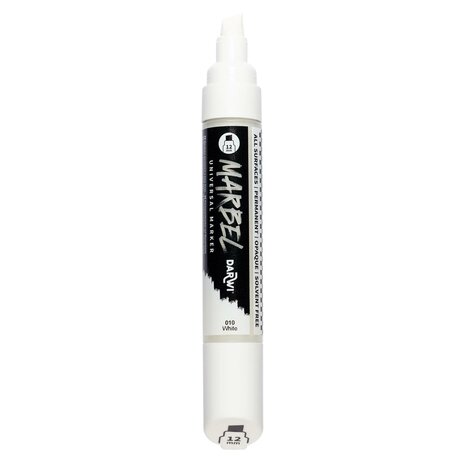 MARBEL marker 12mm wit N&deg;010
