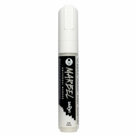 MARBEL marker 15mm wit &ndash; foto van acrylmarker