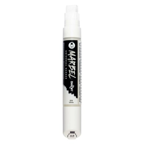 MARBEL marker 15mm wit N&deg;010