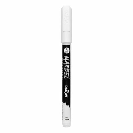 MARBEL marker 0,7mm wit &ndash; foto van acrylmarker