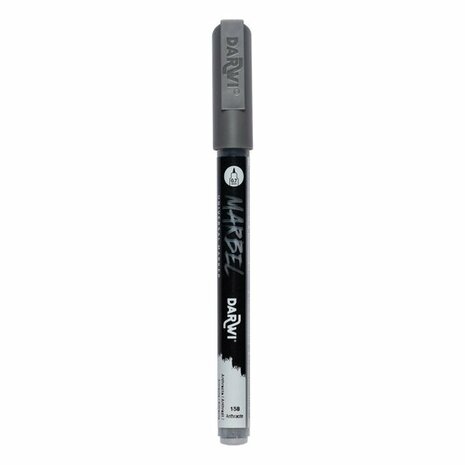 MARBEL marker 0,7mm anthraciet &ndash; foto van acrylmarker