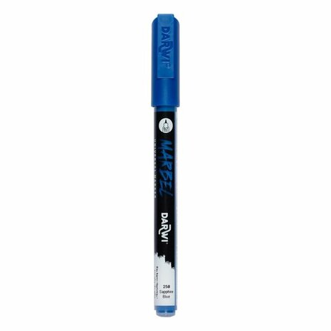 MARBEL marker 0,7mm saffier blauw &ndash; foto van acrylmarker