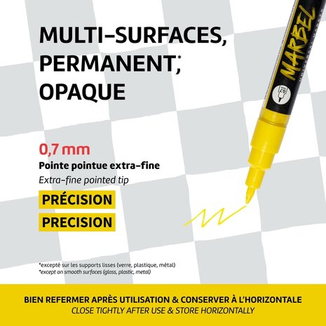 MARBEL marker 0,7mm violet N&deg;900