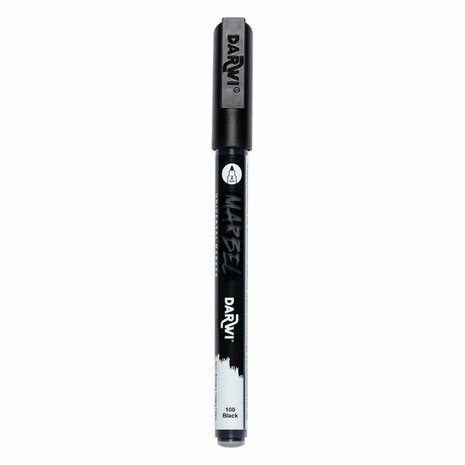 MARBEL marker 2mm zwart &ndash; foto van acrylmarker